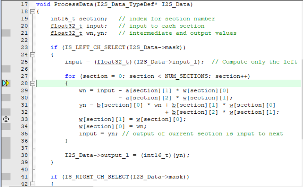 Some notes on using the Keil Debugger