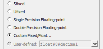 User-Defined Radix Compiling VHDL For The Missing Fixed And Floating Point Libraries