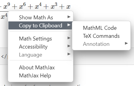 MathJax Plugin For b2Evolution