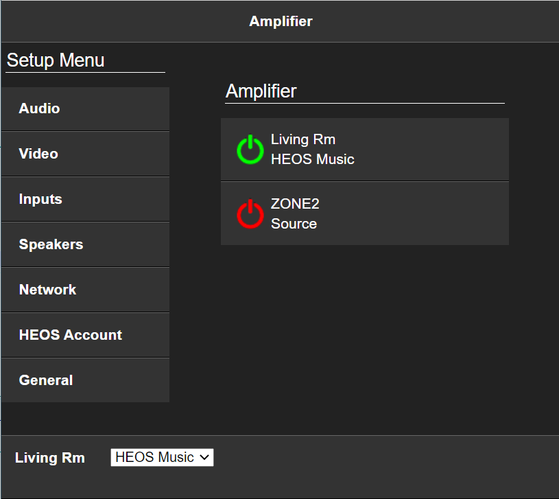 Reverse Engineering the Denon Amplifier Web API