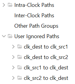 Verification of Clock Domain Crossing Timing Constraints and Exceptions